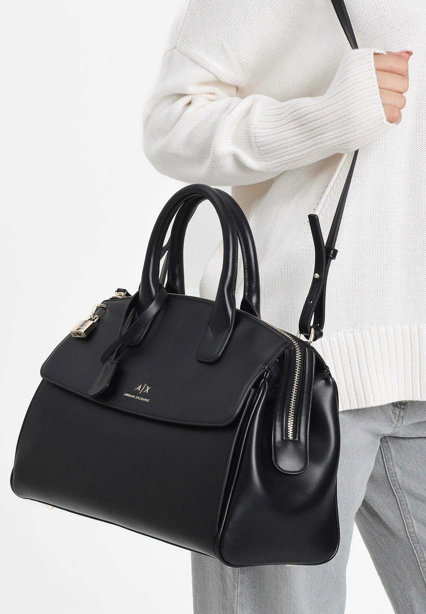 ARMANI EXCHANGE Shopper Boston nera da donna XW000382AF12040 UC001 ARMANI EXCHANGE 