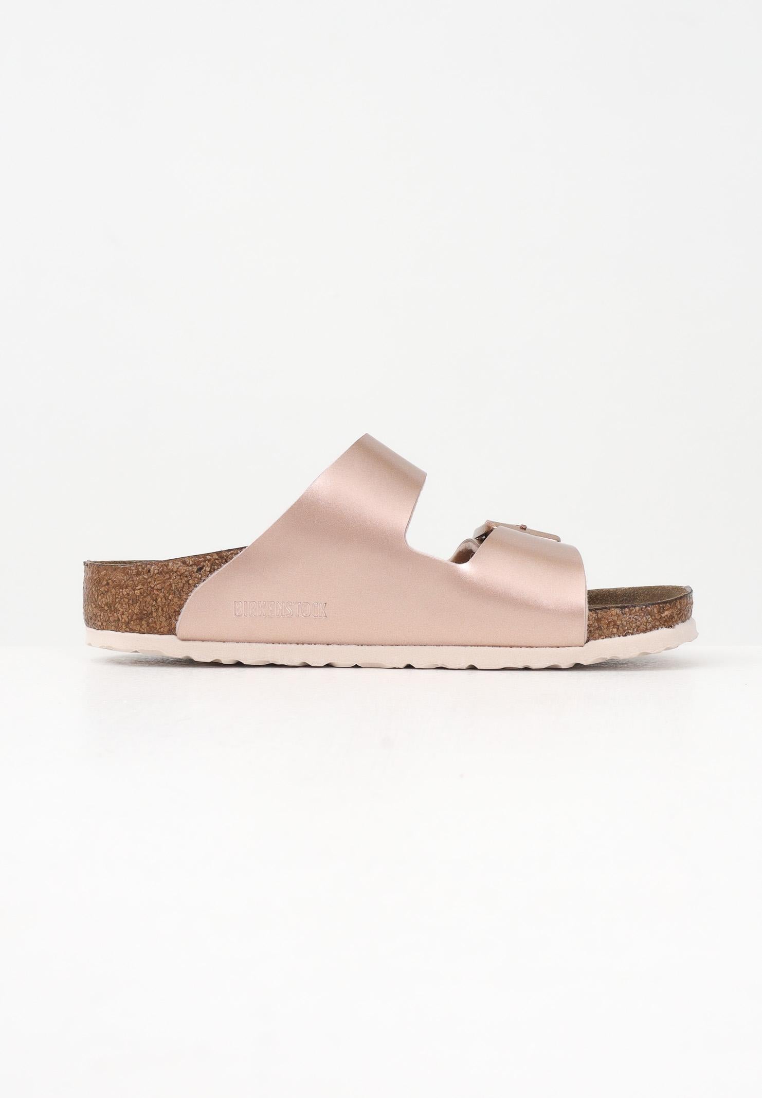BIRKENSTOCK Ciabatte Arizona rosa gold da bambina 1012478 . BIRKENSTOCK 