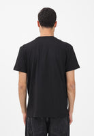 TOMMY JEANS T-shirt a manica corta nera da uomo con logo a timbro DM0DM22317 BDS TOMMY JEANS 