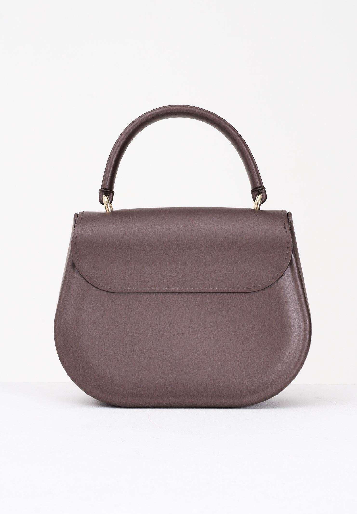 MARC ELLIS Borsa a mano Flat Jelly marrone da donna FLAT-JELLY COLIGO MARC ELLIS 