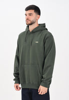 VANS Felpa con cappuccio Left Chest II verde da uomo VN000P21EMU1  VANS 