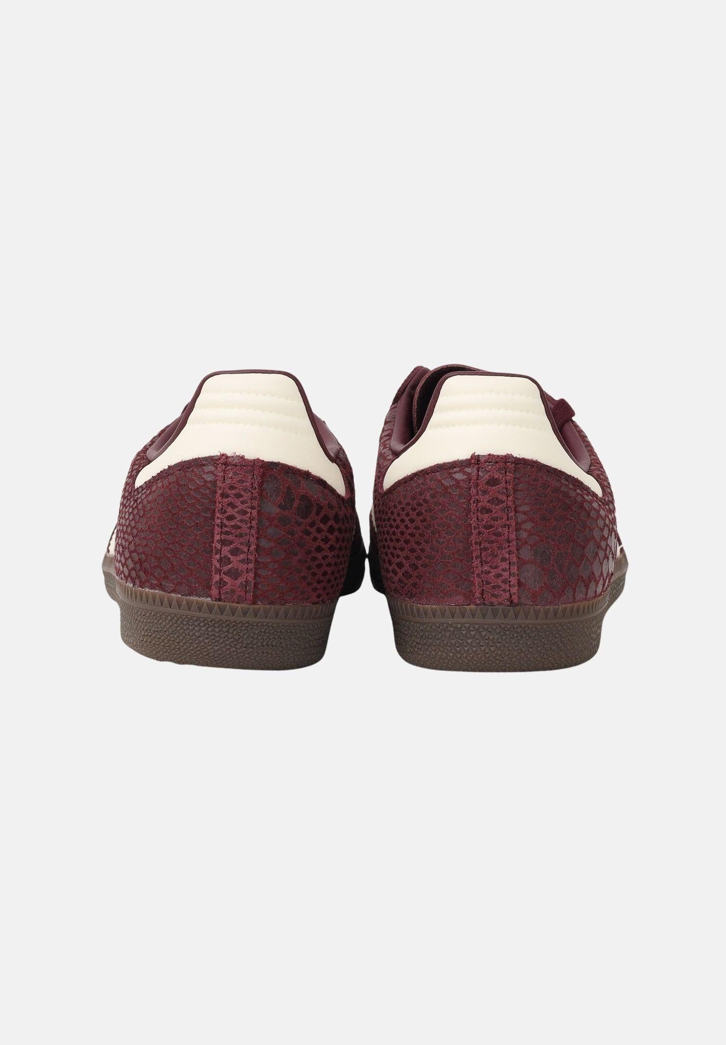ADIDAS ORIGINALS Sneakers SAMBA OG bordeaux per uomo e donna IH3979 . ADIDAS ORIGINALS 