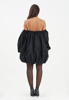 PINKO Abito corto nero da donna effetto balloon 105758Y3LE ZZ2 PINKO 