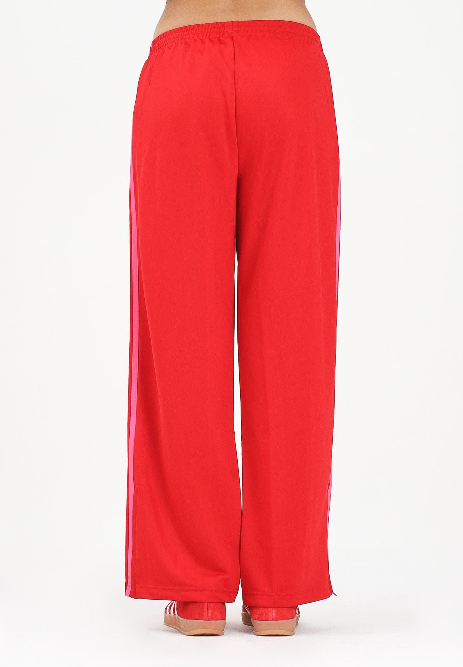 ADIDAS ORIGINALS Pantalone sportivo adicolor Classic Firebird Loose rosso da donna JW1225  ADIDAS ORIGINALS 