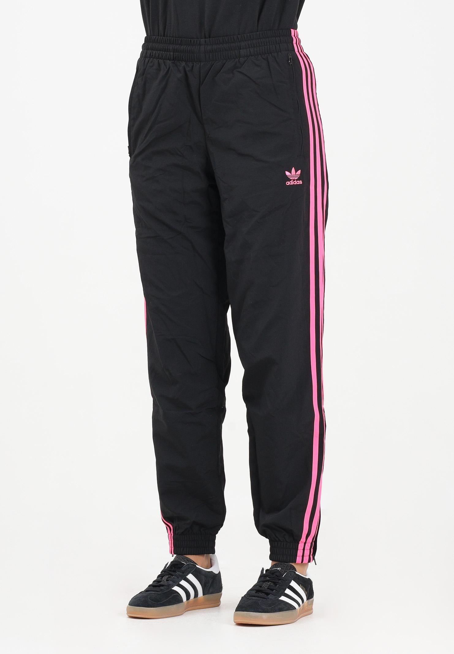 ADIDAS ORIGINALS Pantalone sportivo Adicolor Woven Firebird nero da donna JY1338 . ADIDAS ORIGINALS 