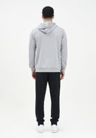 ADIDAS PERFORMANCE Tuta Sportswear Big Logo French Terry nera e grigia da uomo JI8870  ADIDAS PERFORMANCE 