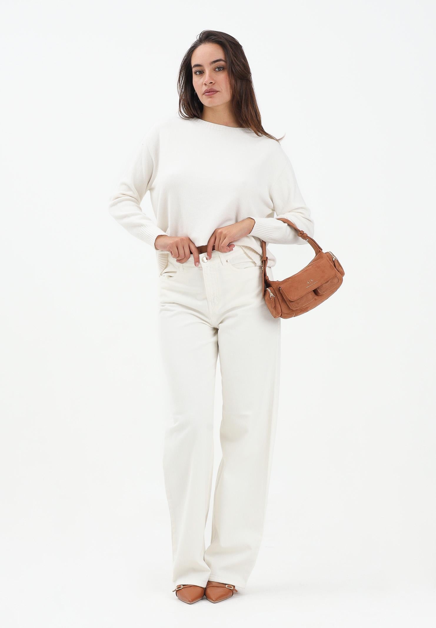 MAX MARA Jeans bianco da donna 2526136142600 008 MAX MARA 