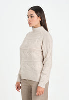 MAX MARA Maglioncino beige da donna lavorato a maglia 2526366042600 002 MAX MARA 