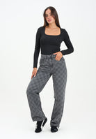 VANS Jeans Sirelle Puddle grigio da donna VN000Q60EMV1  VANS 