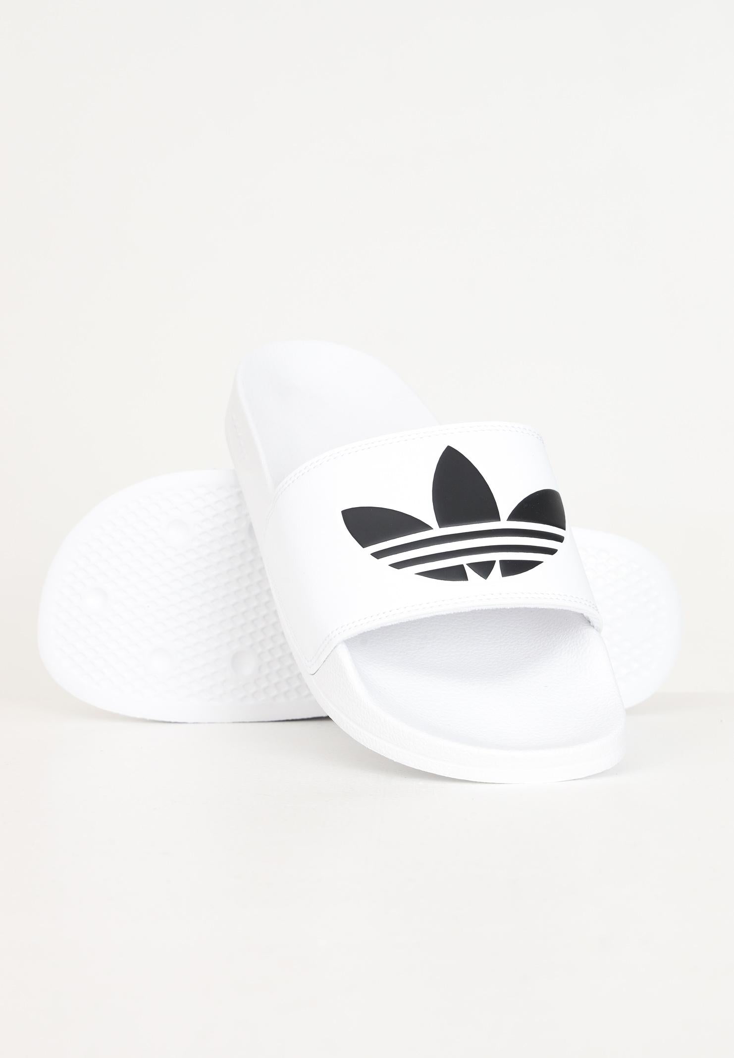 Ciabatte Adilette lite bianche per uomo e donna FU8297 . ADIDAS ORIGINALS 
