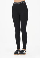 TOMMY JEANS Leggings nero da donna con elastico logato DW0DW22554 BDS TOMMY JEANS 