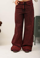 ONLY Jeans in denim bordeaux da donna 15353625 Cabernet ONLY 