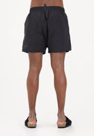DSQUARED2 Shorts mare nero da uomo con stampa logo D7B646600 014 DSQUARED2 