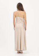 VICOLO Abito lungo champagne da donna TAB1736 CH VICOLO 