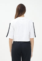ADIDAS PERFORMANCE T-shirt a manica corta Essentials 3-Stripes Cotton Loose bianca da donna JD4999 . ADIDAS PERFORMANCE 