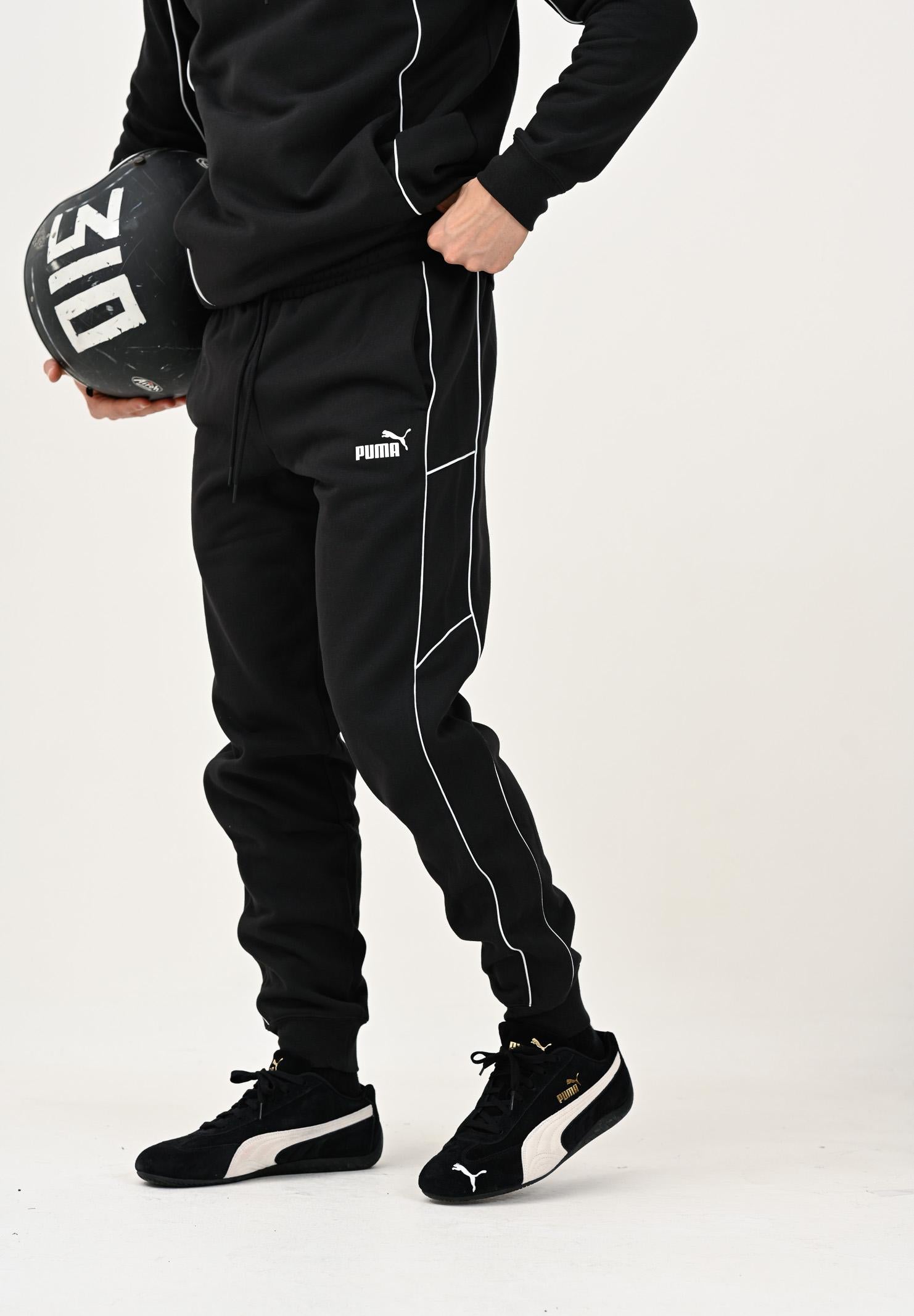 PUMA Pantalone sportivo nero da uomo 688396 01 PUMA 