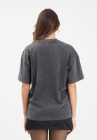 NOELL MAGGINI T-shirt a manica corta grigia da donna effetto vintage délavé 00226120 GR NOELL MAGGINI 