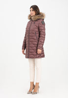 BLAUER Piumino lungo LYNEL bordeaux da donna 25WBLDK03527-006047 50ALT BLAUER 