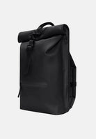 RAINS Zaino Rolltop nero per uomo e donna RA13320 BL RAINS 
