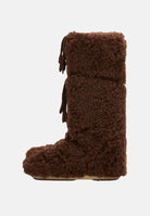 MOON BOOT Stivali da neve ICON CURLY EXTRA marroni da donna 80D1403070 M010 MOON BOOT 