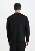 SELECTED HOMME Maglioncino girocollo nero da uomo 16098435 Black SELECTED HOMME 