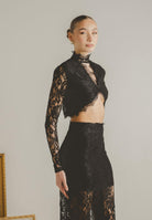 SANTAS Coordinato ÉTOILE NOIRE nero da donna PV2613 NE SANTAS 