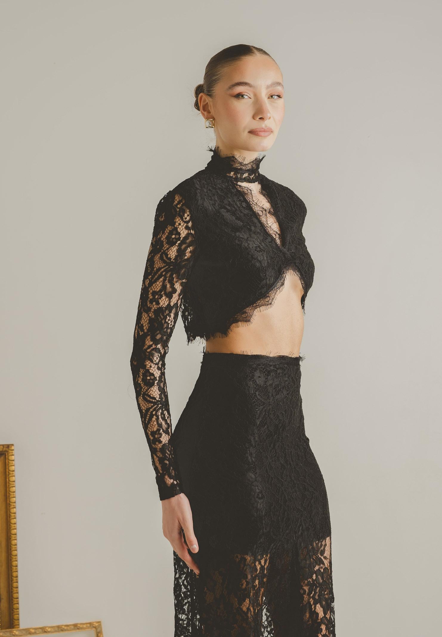 SANTAS Coordinato ÉTOILE NOIRE nero da donna PV2613 NE SANTAS 