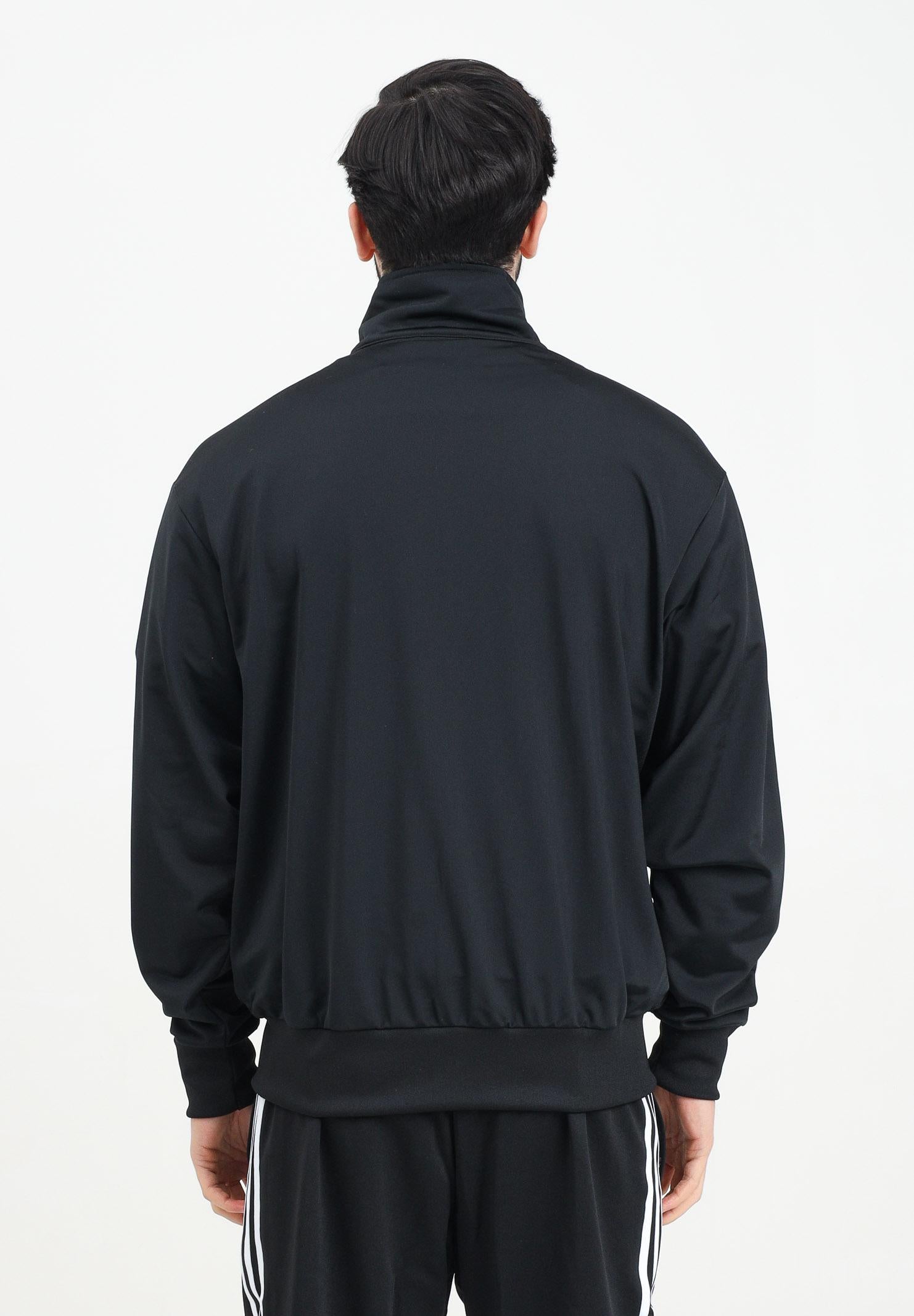 ADIDAS ORIGINALS Felpa con zip adicolor Classics Firebird nera da uomo IJ7058  ADIDAS ORIGINALS 