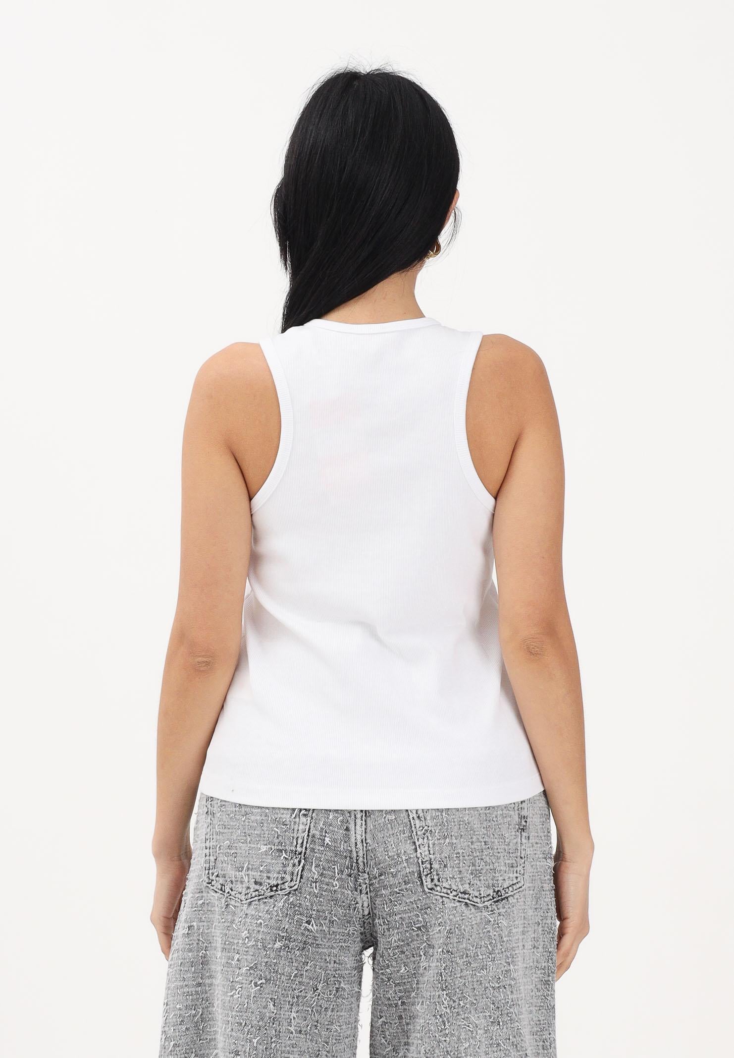 DIESEL Canotta bianca per donna, ragazze e bambine con logo J02594KYAZY K100 DIESEL 