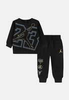 Tuta See Me Shine nera da neonato 65D547 023 JORDAN 