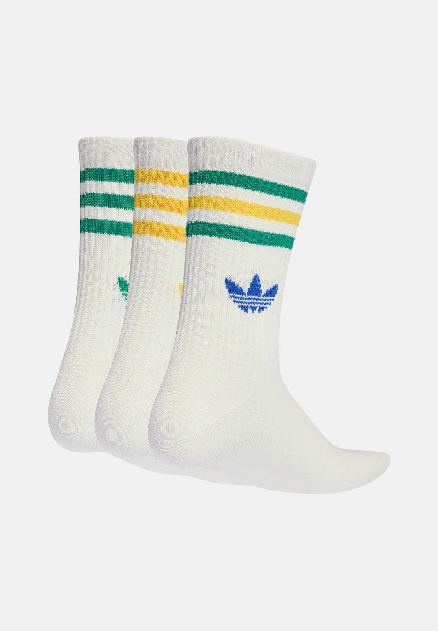 ADIDAS ORIGINALS Calzini (3paia) 3-Stripes bianchi per uomo e donna KD8250 . ADIDAS ORIGINALS 