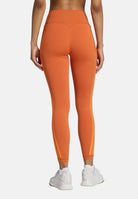 ADIDAS PERFORMANCE Leggings Optime 3-Stripes arancione da donna JZ1058 . ADIDAS PERFORMANCE 
