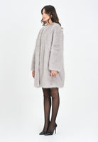 MAX MARA Pelliccia grigia da donna 2526456012600 001 MAX MARA 