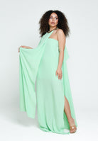 SANTAS Stola ÉCLAIR verde da donna PV2507 VERDE SANTAS 