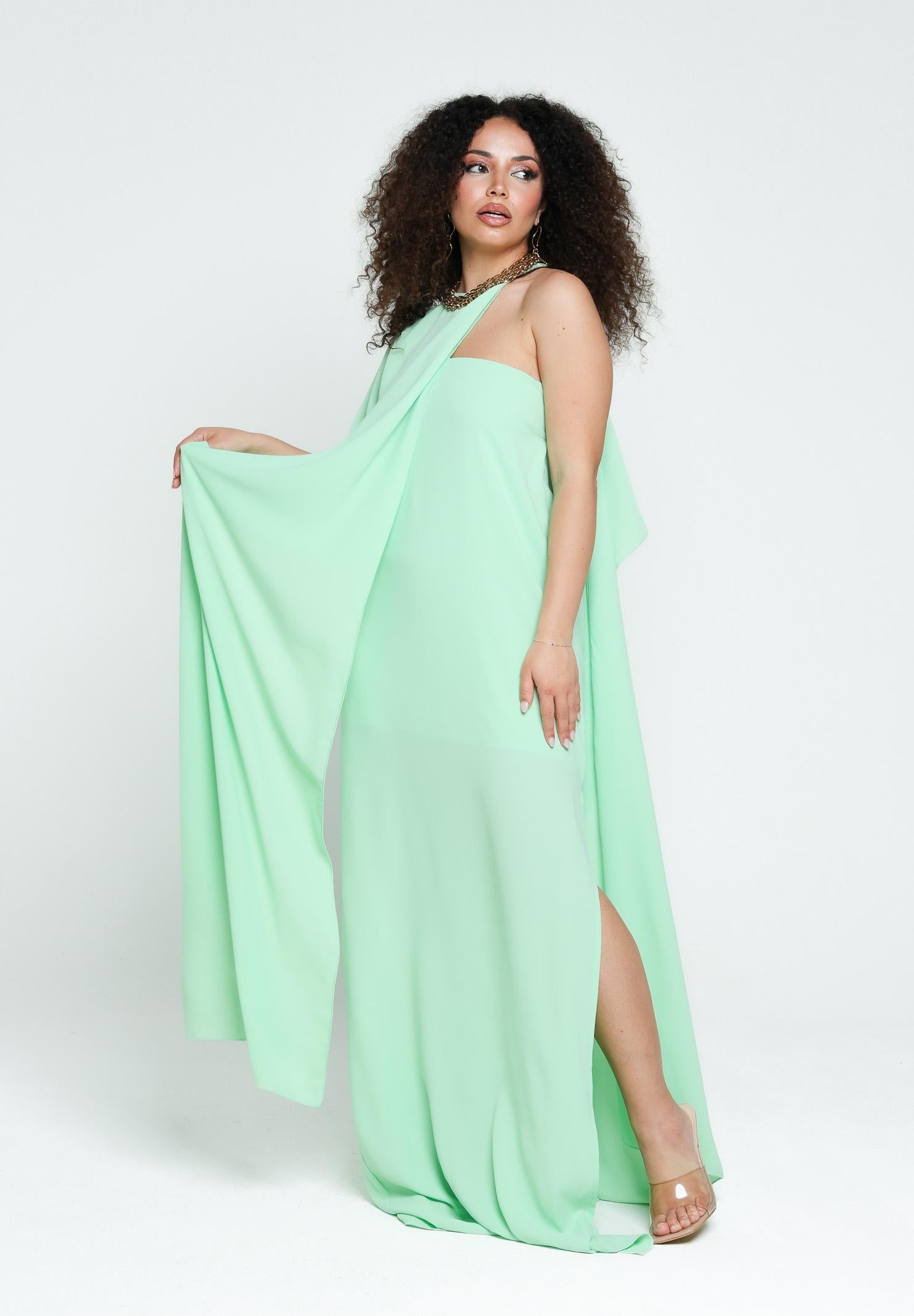 SANTAS Stola ÉCLAIR verde da donna PV2507 VERDE SANTAS 