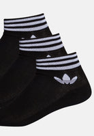 ADIDAS ORIGINALS Calzini (3 paia) Trefoil neri per uomo e donna EE1151 . ADIDAS ORIGINALS 