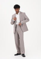 PATRIZIA PEPE Pantalone elegante (IM)PERFECTION fango da uomo 5P507RA1WK S184 PATRIZIA PEPE 