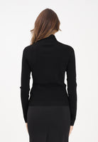 PATRIZIA PEPE Dolcevita nero da donna con zip 8K0323K274 K103 PATRIZIA PEPE 