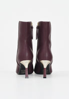 ARMANI EXCHANGE Stivaletti bordeaux da donna con dettaglio logo XW001645AF13876 UA343 ARMANI EXCHANGE 