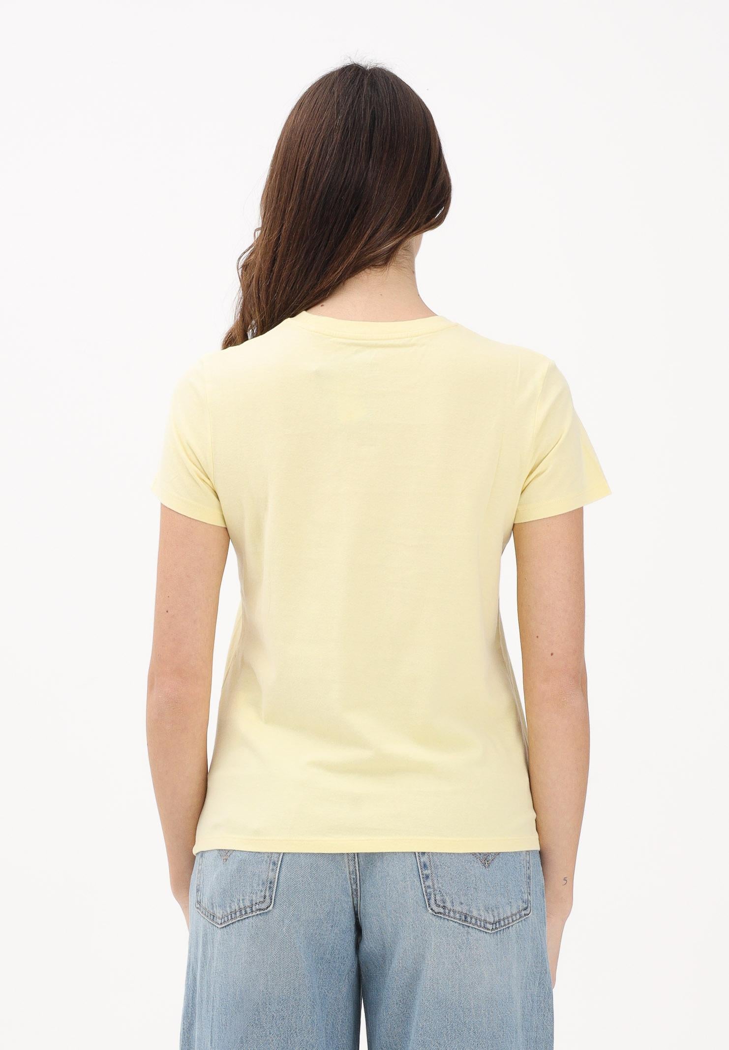 LEVI'S T-shirt a manica corta Perfect gialla da donna 39185-0401 . LEVI'S® 
