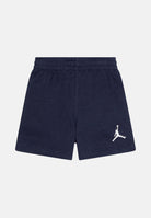 JORDAN Completino azzurro e blu da neonato con stampa logo Jumpman 65C138 U90 JORDAN 