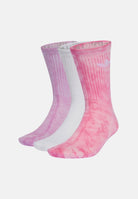 ADIDAS ORIGINALS Calzini (3 paia) tie dye multicolore da donna JY0239 . ADIDAS ORIGINALS 