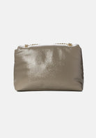 ARMANI EXCHANGE Borsa a tracolla in vernice beige da donna XW000355AF17239 U6242 ARMANI EXCHANGE 