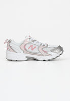 NEW BALANCE Sneakers 530 Bungee bianche, argento e rosa da bambina PZ530EC  NEW BALANCE 