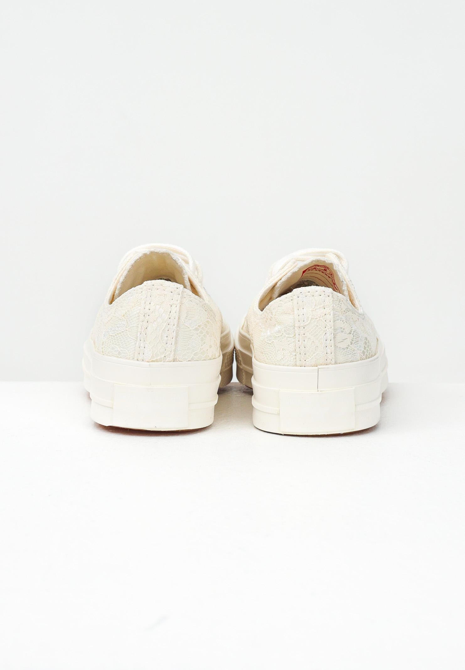 CONVERSE Sneakers Chuck 70 Lace panna da donna A13666C  CONVERSE 