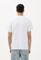 CALVIN KLEIN JEANS T-shirt a manica corta bianca da uomo con stampa logo LV14RE816GYAA . CALVIN KLEIN JEANS 