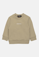 DSQUARED2 Felpa girocollo beige da neonato con stampa logo DQ2860D0094 DQ717 DSQUARED2 