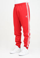 Pantalone sportivo adicolor Classics SST rosso da uomo IM4543 . ADIDAS ORIGINALS 