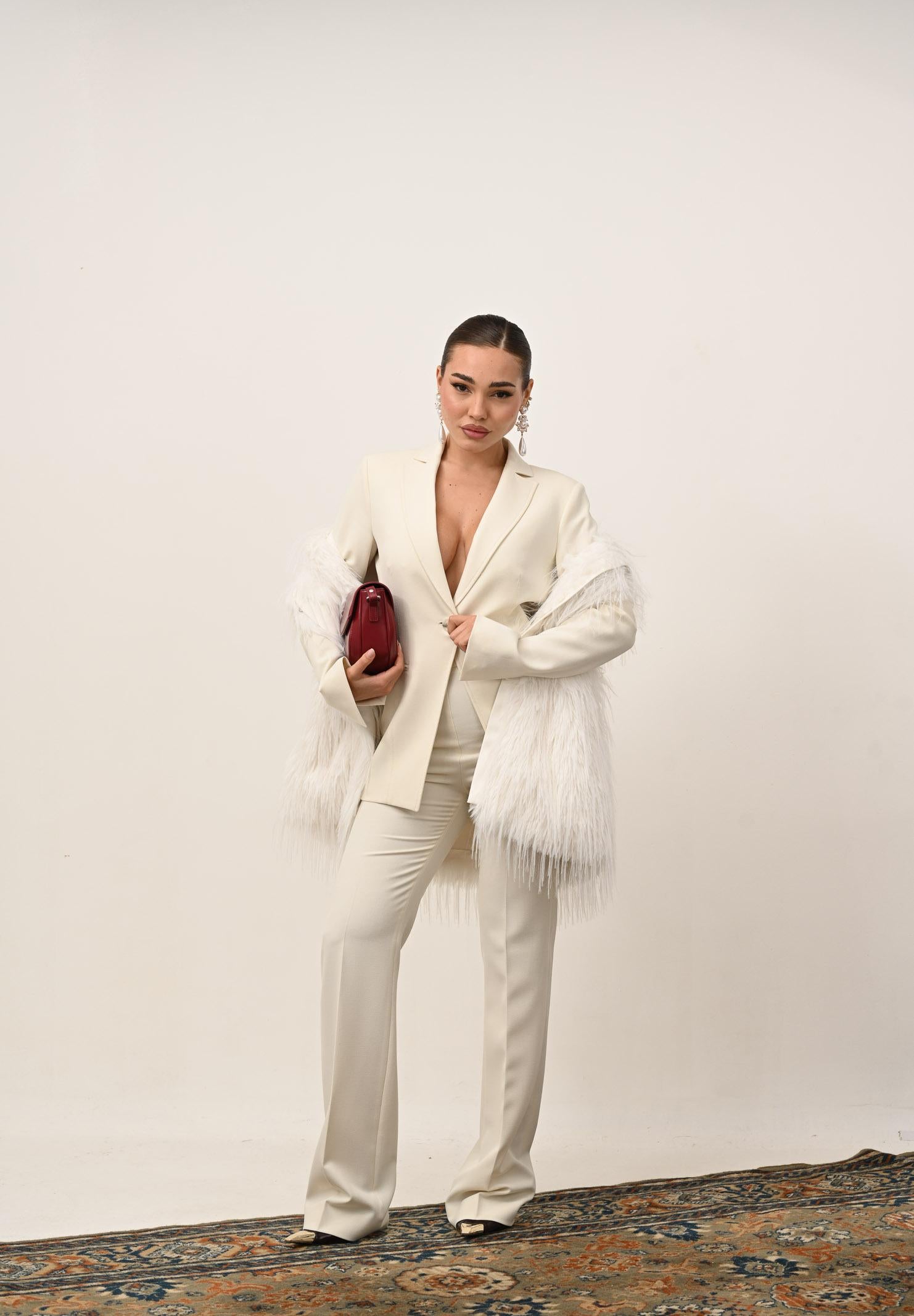 PINKO Giacca panna da donna 105687A2QV Z00 PINKO 