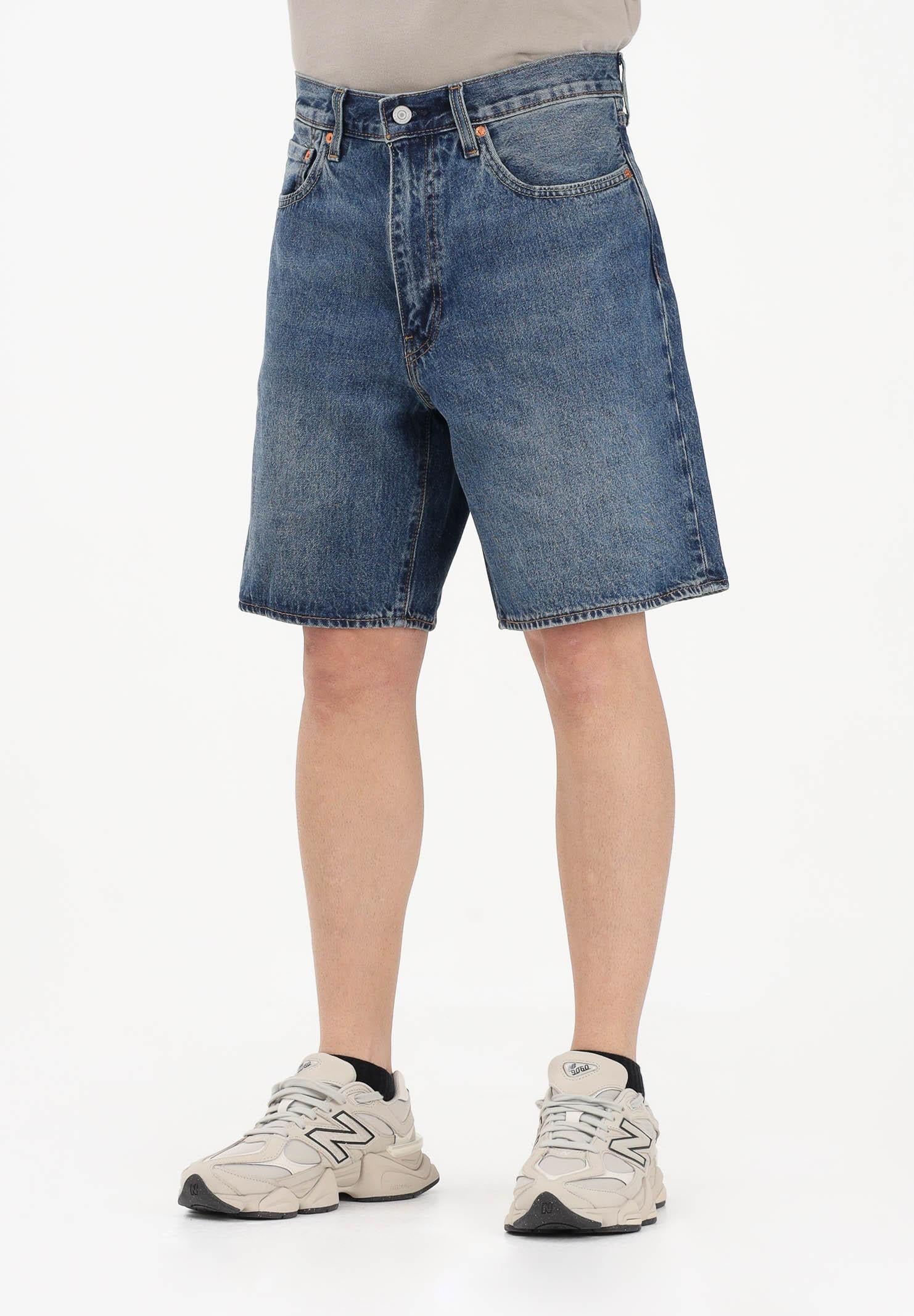 LEVI'S Shorts 468™ Loose in denim medio da uomo A8461-0003 . LEVI'S® 